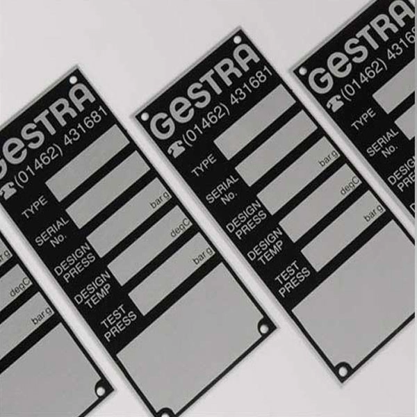 Ankara Serigrafi Metal Etiket